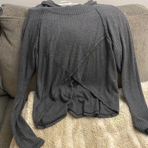 Grey Waffle top free people